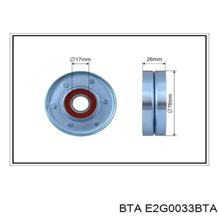 Compre 6180623 Ford Reguladora de tensão da correia de transmissão