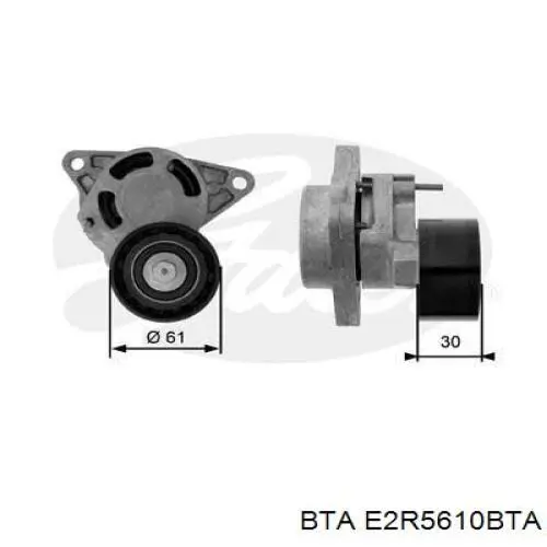 Compre E2R5610BTA BTA Rolo de reguladora de tensão da correia de transmissão