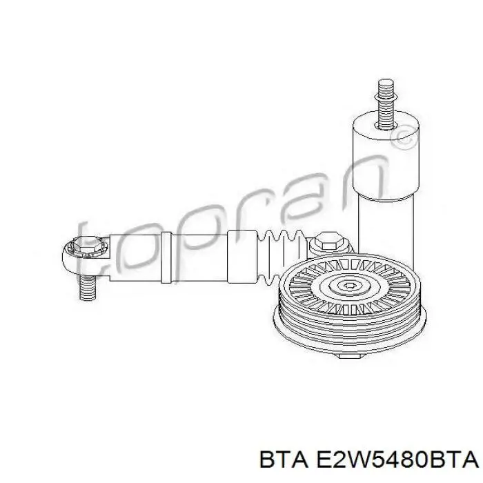 Compre E2W5480BTA BTA Rolo parasita da correia de transmissão