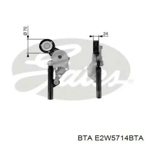 Compre E2W5714BTA BTA Reguladora de tensão da correia de transmissão