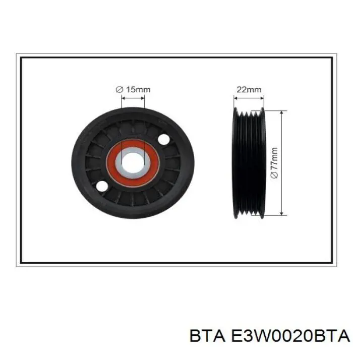 Compre E3W0020BTA BTA Reguladora de tensão da correia de transmissão