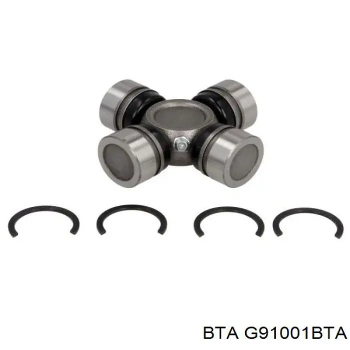 Compre G91001BTA BTA Cruzeta da junta universal traseira