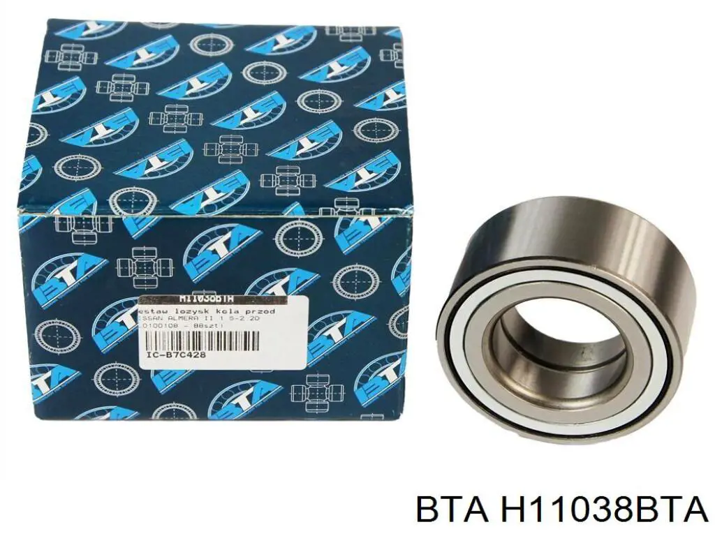 Compre H11038BTA BTA Rolamento de cubo dianteiro