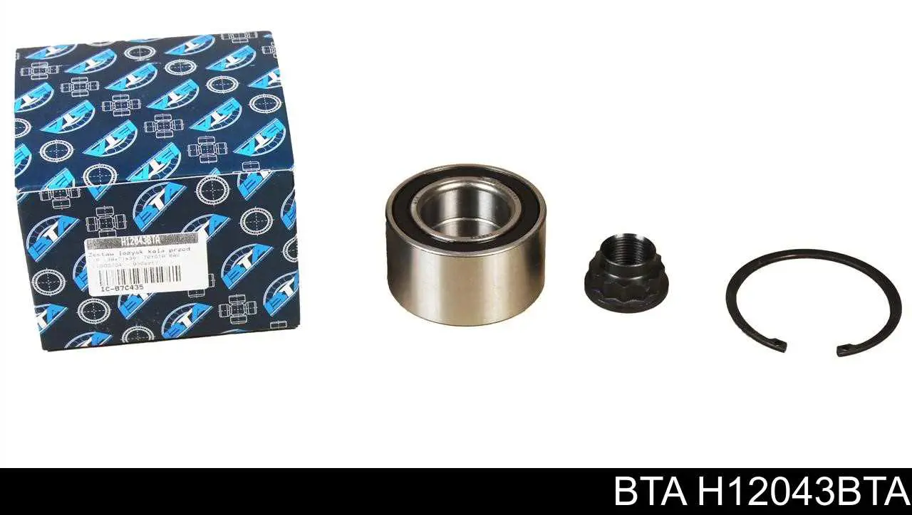 Compre H12043BTA BTA Rolamento de cubo dianteiro