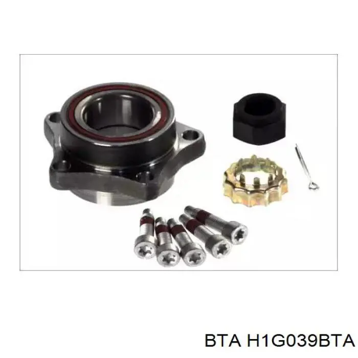 H1G039BTA BTA Rolamento de cubo dianteiro