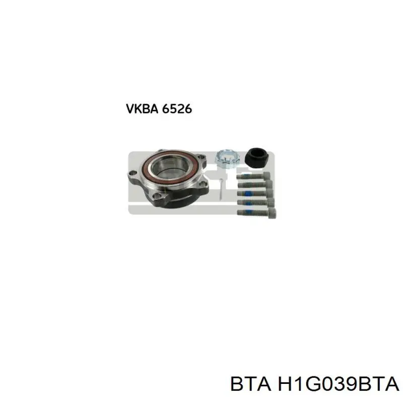 Rolamento de cubo dianteiro BTA H1G039BTA preço, a partir de 66,62 USD