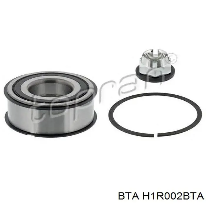 Compre H1R002BTA BTA Rolamento de cubo dianteiro