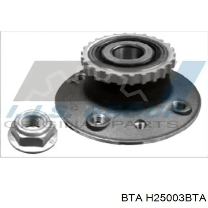 Compre H25003BTA BTA Rolamento de cubo traseiro