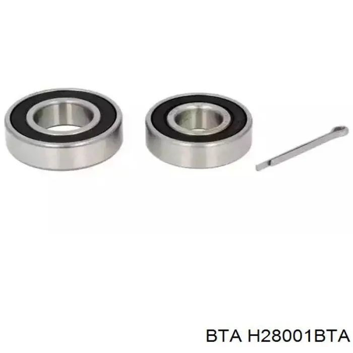 Compre H28001BTA BTA Rolamento de cubo traseiro