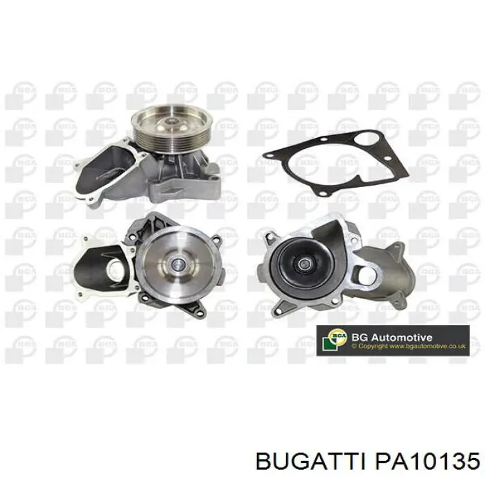 PA10135 Bugatti Bomba de água (bomba) de esfriamento
