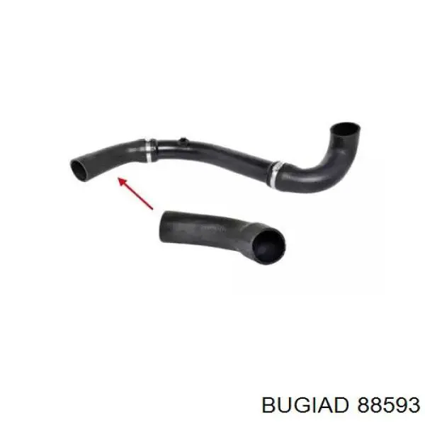 Compre A2105281082 Mercedes Mangueira (cano derivado) de intercooler