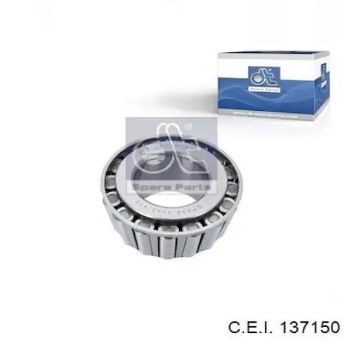 0750117232 ZF Parts Rolamento da árvore secundária da Caixa de Mudança