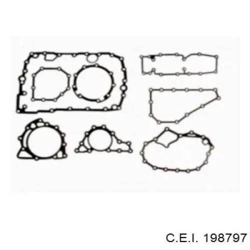 Kit de reparação da Caixa de Mudança 198797 C.e.i.