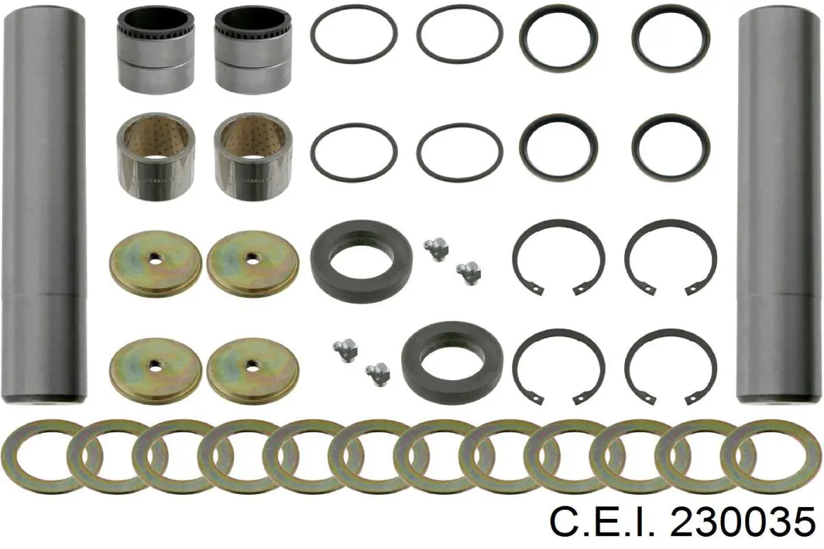 Compre 230035 C.e.i. Kit de reparação do pivô de extremidade do eixo