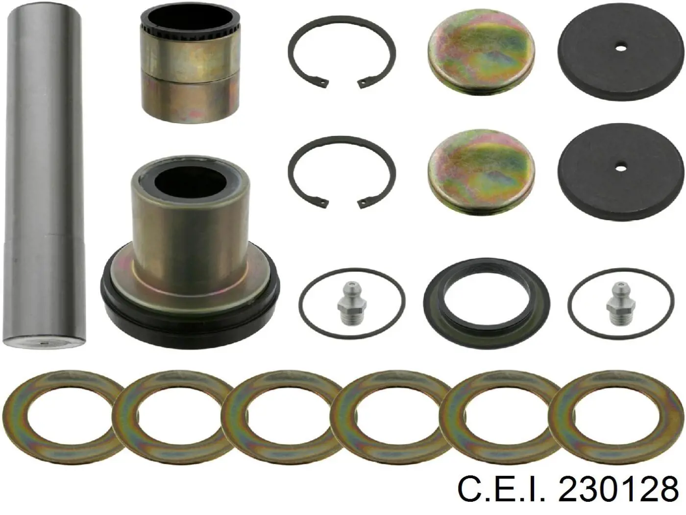 Compre 230128 C.e.i. Kit de reparação do pivô de extremidade do eixo