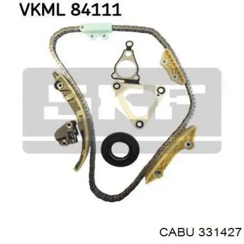 Amortecedor de cadeia do mecanismo de distribuição de gás, direito para Ford Transit V V184/5