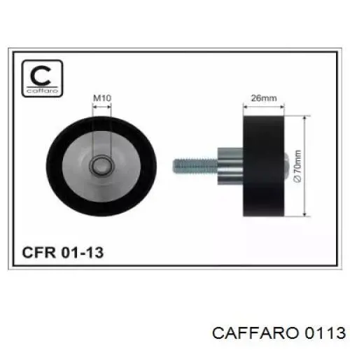 Compre 0113 Caffaro Rolo parasita da correia de transmissão