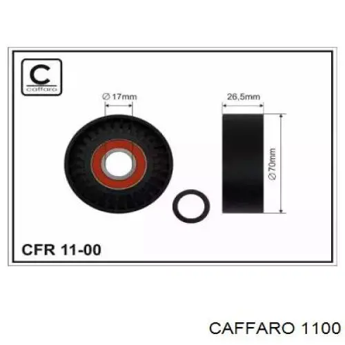 Rolo de reguladora de tensão da correia de transmissão Caffaro 1100 preço, a partir de 15,47 USD