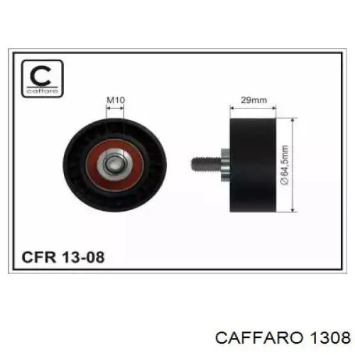 Rolo parasita da correia do mecanismo de distribuição de gás Caffaro 1308 preço, a partir de 12,33 USD