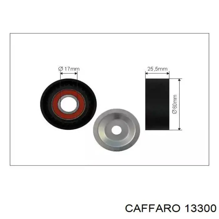 Rolo de reguladora de tensão da correia de transmissão Caffaro 13300 preço, a partir de 17,32 USD