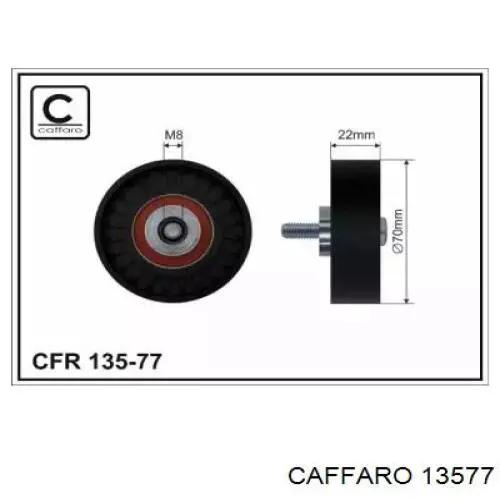 Rolo de reguladora de tensão da correia de transmissão Caffaro 13577 preço, a partir de 20,85 USD