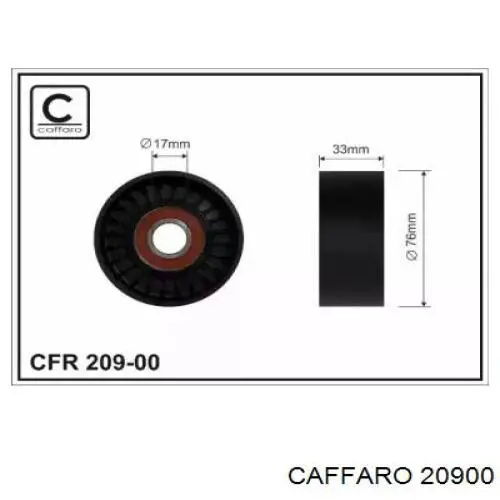 Rolo de reguladora de tensão da correia de transmissão Caffaro 20900 preço, a partir de 18,22 USD