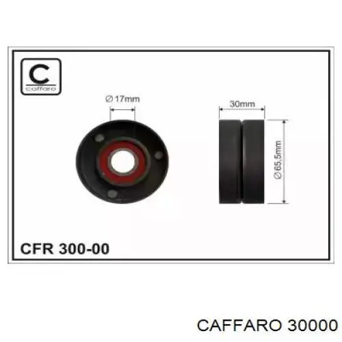 Compre 30000 Caffaro Rolo de reguladora de tensão da correia de transmissão