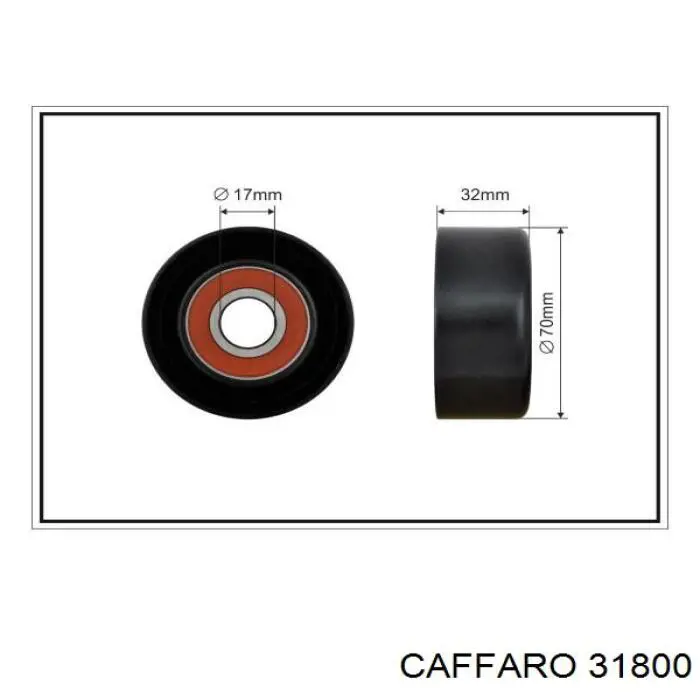 Compre ABTTO1002 Tenacity Rolo de reguladora de tensão da correia de transmissão