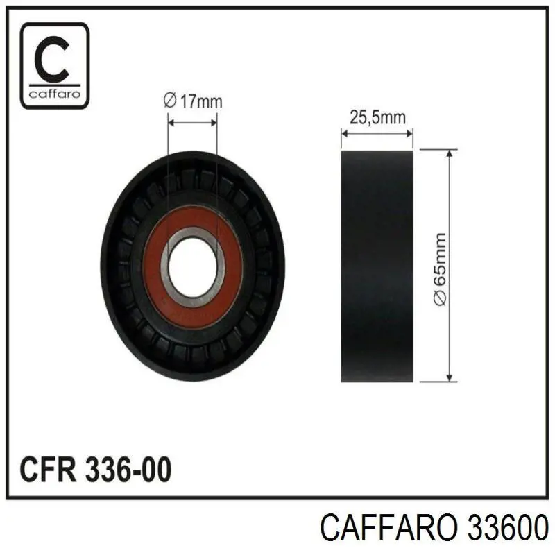 Rolo de reguladora de tensão da correia de transmissão Caffaro 33600 preço, a partir de 17,03 USD