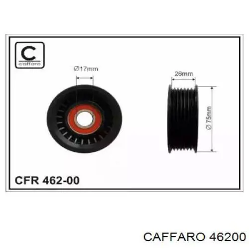 Rolo de reguladora de tensão da correia de transmissão Caffaro 46200 preço, a partir de 19,42 USD