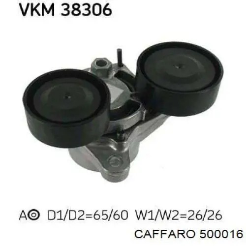 Rolo de reguladora de tensão da correia de transmissão Caffaro 500016 preço, a partir de 13,38 USD