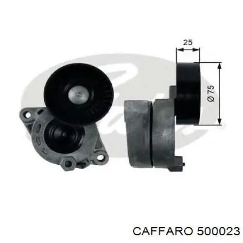 Compre 500023 Caffaro Rolo de reguladora de tensão da correia de transmissão