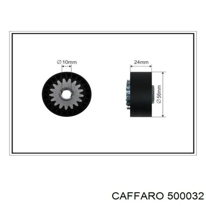 Rolo de reguladora de tensão da correia de transmissão Caffaro 500032 preço, a partir de 27,87 USD