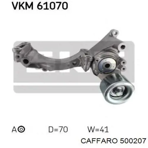 Rolo de reguladora de tensão da correia de transmissão Caffaro 500207 preço, a partir de 32,65 USD