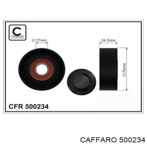Rolo de reguladora de tensão da correia de transmissão Mitsubishi Colt VII Z3