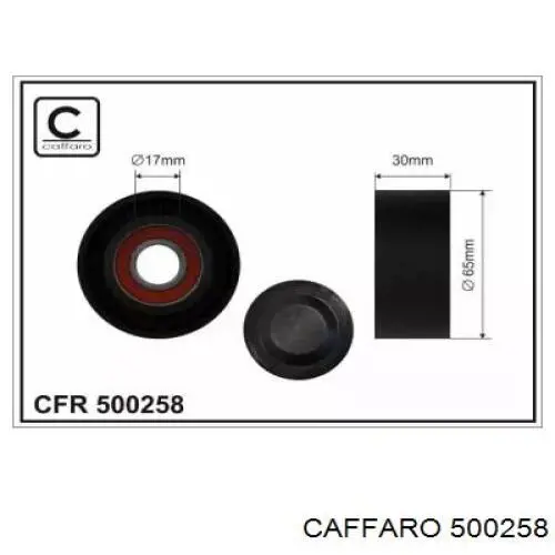 Rolo de reguladora de tensão da correia de transmissão Caffaro 500258 preço, a partir de 19,15 USD