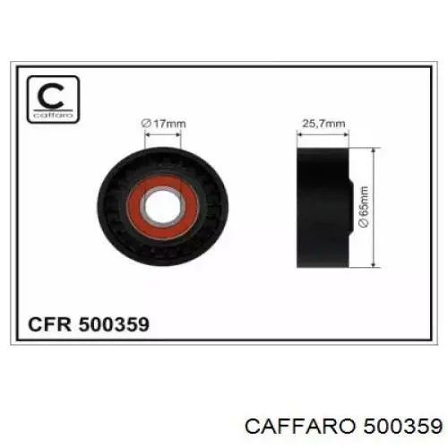 Rolo de reguladora de tensão da correia de transmissão Caffaro 500359 preço, a partir de 17,75 USD