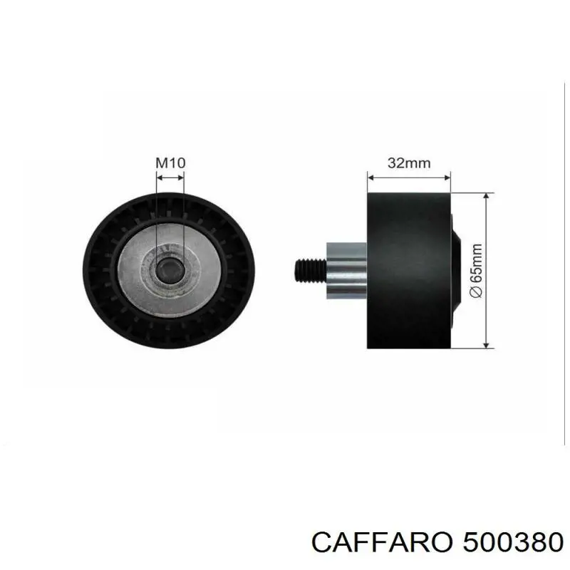 Rolo de reguladora de tensão da correia de transmissão Caffaro 500380 preço, a partir de 18,30 USD