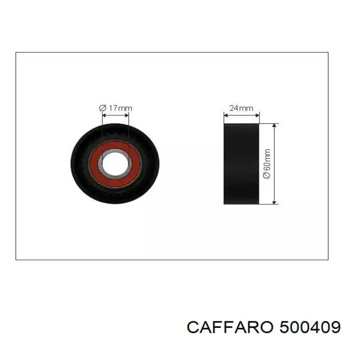 Compre 06K903133C VAG Rolo de reguladora de tensão da correia de transmissão