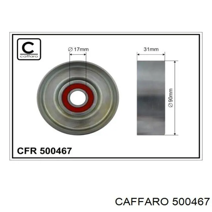 Rolo de reguladora de tensão da correia de transmissão Caffaro 500467 preço, a partir de 29,03 USD