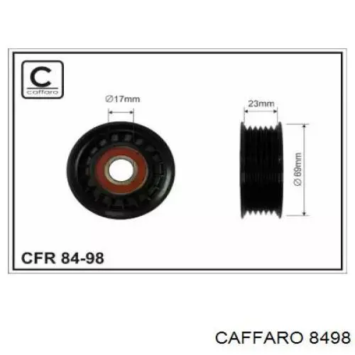 Rolo de reguladora de tensão da correia de transmissão Caffaro 8498 preço, a partir de 17,15 USD