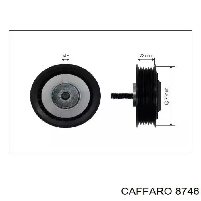 Rolo de reguladora de tensão da correia de transmissão Caffaro 8746 preço, a partir de 24,97 USD