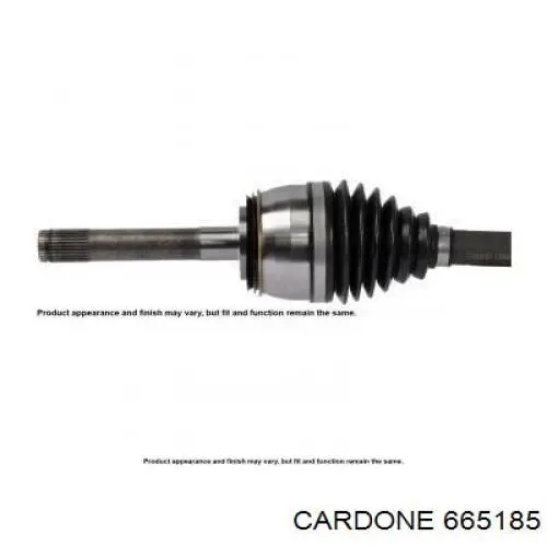 Semieixo (acionador) dianteiro Cardone 665185 preço, a partir de 146,82 USD