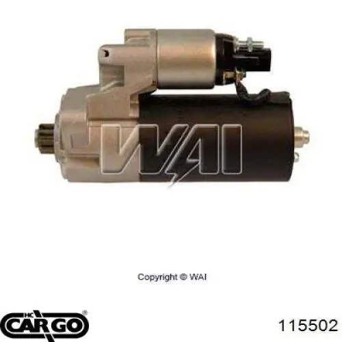 Motor de arranco Cargo 115502 preço, a partir de 134,66 USD