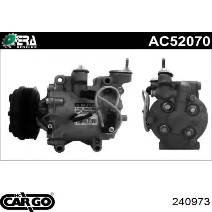 240973 Cargo Compressor de aparelho de ar condicionado