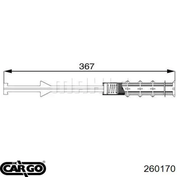 Compre 260170 Cargo Tanque de recepção do secador de aparelho de ar condicionado