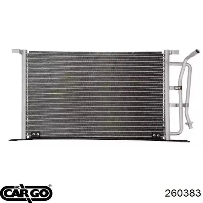 260383 Cargo Radiador de aparelho de ar condicionado
