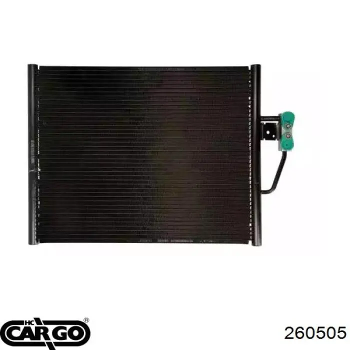 260505 Cargo Radiador de aparelho de ar condicionado