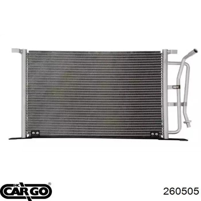 Radiador de aparelho de ar condicionado Cargo 260505 preço, a partir de 44,27 USD