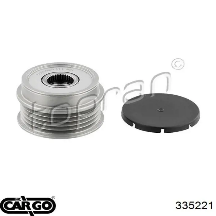 Porta-escovas do motor de arranco 332155 Cargo